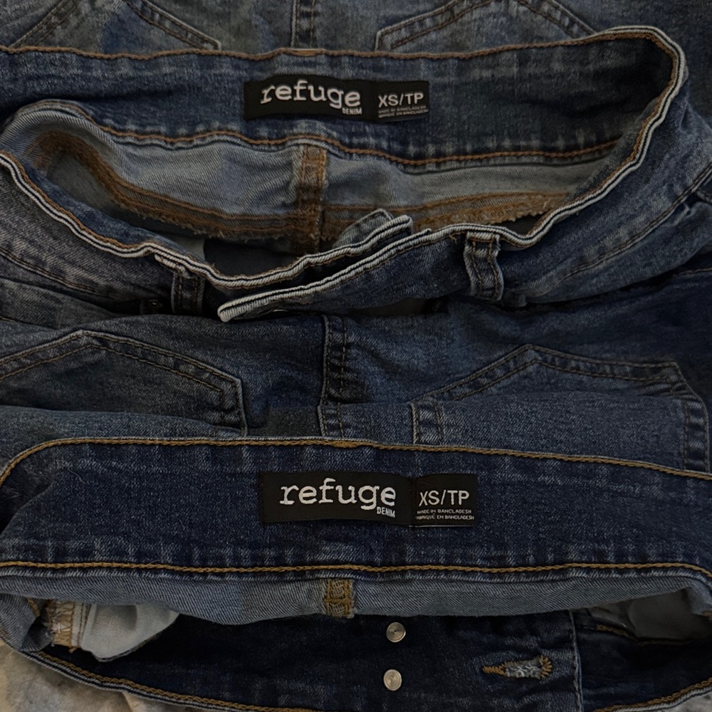 Denim Mini Skirts - Picture 4 of 4